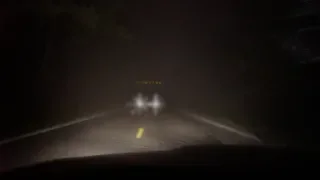 i went to clinton road alone on a foggy night... (phantom truck almost k*lled me!!)