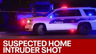 Homeowner shoots suspected home intruder: Phoenix PD