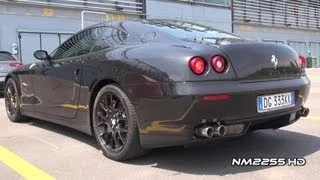 Ferrari 612 Scaglietti with Tubi Style LOUD SOUND!