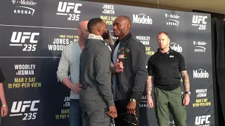 Woodley vs Usman: Face Off