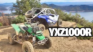 Yamaha YXZ1000R Air Filter Change and Side by Side Ride to the Lookout