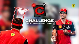 2022 C² Challenge | Head Basket Challenge with Charles Leclerc and Carlos Sainz