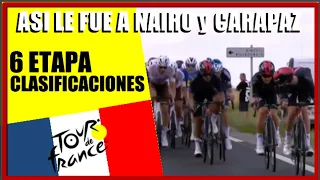 TOUR de FRANCIA 2021 🟡 ETAPA 6  🔴 NAIRO Quintana y  Richard CARAPAZ ASI LES FUE HOY
