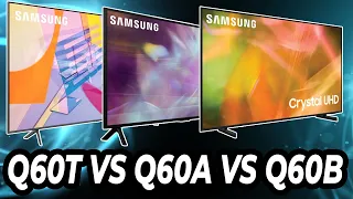 Samsung Q60B VS Q60A VS Q60T Showdown!!!!!