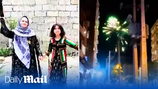 Iranians celebrate death of President Ebrahim Raisi in a helicopter crash