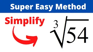 How to simplify a cube root using a factor tree