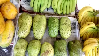 15 минут выбора фруктов на рынке Сом Мой или как я купила манго.