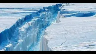 Giant Iceberg Crack Larger Than New York City Near UK Base In Antarctica!