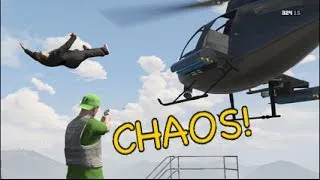 GTA 5 ONLINE: MORE CHAOS W/ DownRangeGaming