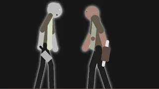 Psychopath Hunt VS Mr. Meat - Stickman Animation