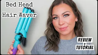 BED HEAD HAIR WAVER REVIEW | How I Wave My Hair Using the Bed Head Jumbo Hair Waver & Review