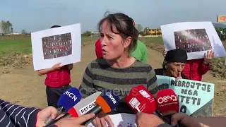 Banorët e Kurbinit në protestë, kundërshtojnë zënien e tokave për rrugën dytësore