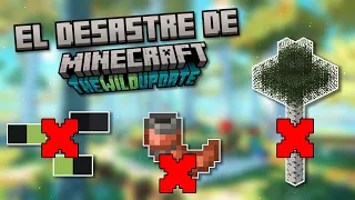 El DESASTRE de Minecraft 1.19