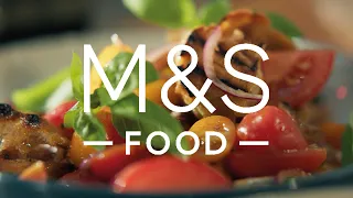 Tomato & Sourdough Salad | Farm to Foodhall | M&S FOOD