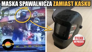 10 dziwnych rzeczy, które motocykliści mieli zamiast kasku