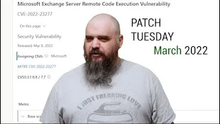 Patch Tuesday March 2022