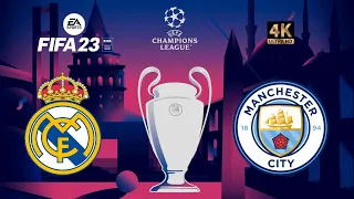 Real Madrid x Manchester City | FIFA 23 Champions League | Final [4K 60FPS]