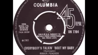 Mod Fuzz - ROGER PEACOCK - Everybody's Talkin' 'Bout My Baby - COLUMBIA DB 7764 UK 1965 Beat Dancer