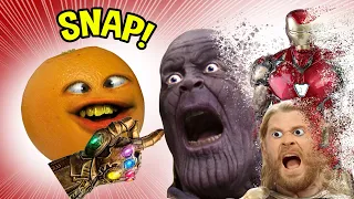 Annoying Orange VS the Marvel Universe!!