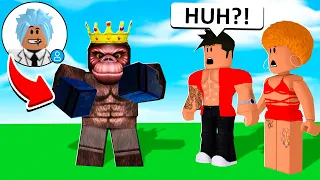 Blox Fruits, But I Become GORILLA KING to SCARE ODERS..