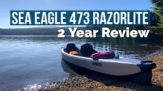 Sea Eagle 473 Razorlite - 2 YEAR REVIEW - Tandem Inflatable Kayak