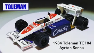 Toleman TG184 F1 1984 A.Senna escala 1/43