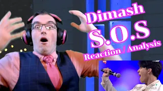 He ALWAYS blows my mind!! | Dimash - SOS. | First Time Reaction