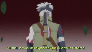 Minato le Cuenta a Obito Sobre La Muerte de Sakumo Hatake