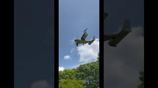 V22 Osprey lands on a house‼️🤯