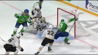 Pustozyorov ties the game within 9 sec till the horn