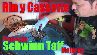 Cambio de Rin / actualizando a Cassette⚙️  Nos deshacemos del Freewheel / Taff Mejoras #mtb #mtblife