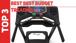 Top 3 Best Best Budget Treadmills 2023 [The Best Best Budget Treadmills]