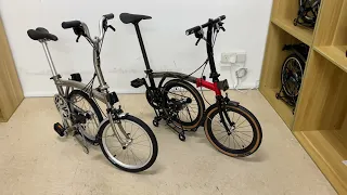 3Sixty vs Pikes or Paikesi (Just a video comparison for visual of 2 bikes)