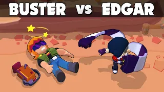 BUSTER vs EDGAR | 1vs1 | Brawl Stars