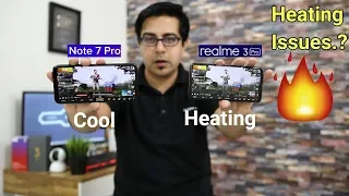 Realme 3 Pro Vs Redmi Note 7 Pro PUBG Gameplay And Heating Test.Heating Issues In Realme 3 Pro.?