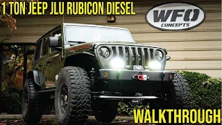 1 Ton Jeep JLU Rubicon Diesel Walkthrough