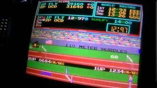 Track & Field Arcade Hurdle Cheat