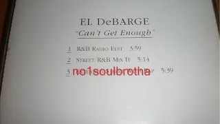 El DeBarge "Can't Get Enough" (Allstar Ext. Street Remix w/Rap)* (90's R&B)