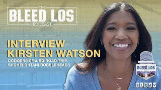 Dodgers reporter Kirsten Watson discusses Shohei Ohtani Bobbleheads, San Diego & San Francisco trip