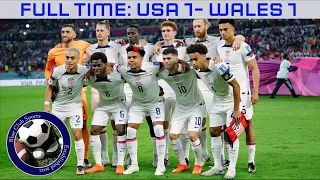 World Cup 2022: USA 1 - Wales 1 // USMNT Fan Reaction // Blue Club Sports Football Talk