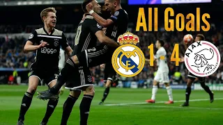 Real Madrid 1:4 Ajax Amsterdam Highlights  All Goals Champions-League 2019 HD