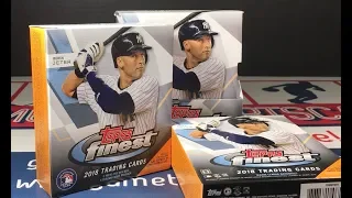 2018 Topps Finest Hobby Box Break 2/2 - Guess the Redemption!