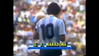 Maradona vs Belgium, World Cup 1986