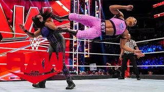 Bianca Belair vs Tamina - Raw 11/22/21 Highlights