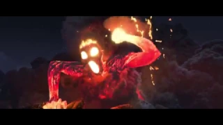 Moana - Taka Fighting Attempt Scene