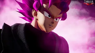 Black goku VS Baby Vegeta