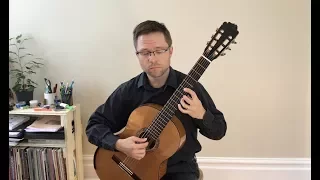 Lesson & Free PDF: Estudio in E Minor by Tarrega for Classical Guitar