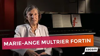 Marie-Ange Multrier Fortin - Coulisses de la création | Musée Sacem