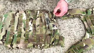 Soldier Plate Carrier System (MAGNUM TAC-1) tactical care removal and reassembly