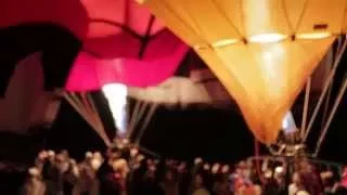 Amarillo Sky on Fire - Hot Air Balloon Glow